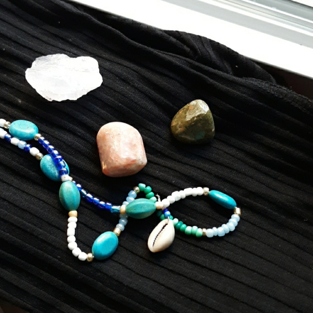 Custom waistbeads with charms/gems